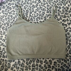 Green Bozzolo tank top/cami size s/m
